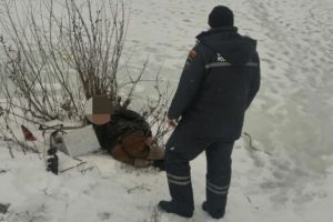 В Ростовской области спасли замерзающего рыбака